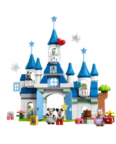 Конструктор 3 в 1 LEGO Duplo - Магически замък Дисни (10998) - 3