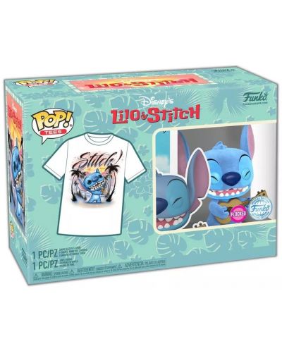 Комплект Funko POP! Collector's Box: Disney - Lilo & Stitch (Ukelele Stitch) (Flocked) - 6