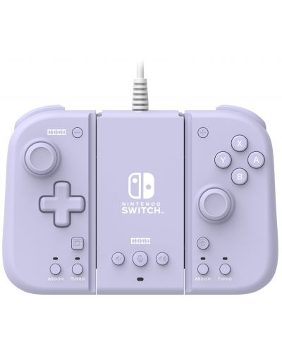 Контролер Hori - Split Pad Compact Attachment Set, лилав (Nintendo Switch) - 1