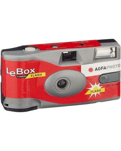 Компактен фотоапарат AgfaPhoto - LeBox 400/27 Flash color film - 1