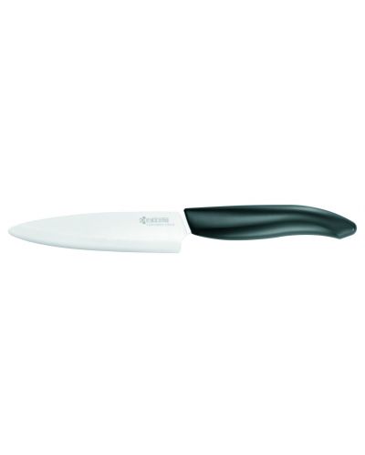 Комплект керамичен нож с белачка  Kyocera - черен, 11 cm - 3