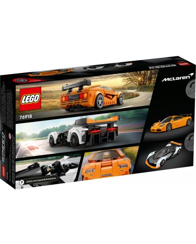 Конструктор LEGO Speed Champions - McLaren Solus GT & McLaren F1 LM (76918) - 9