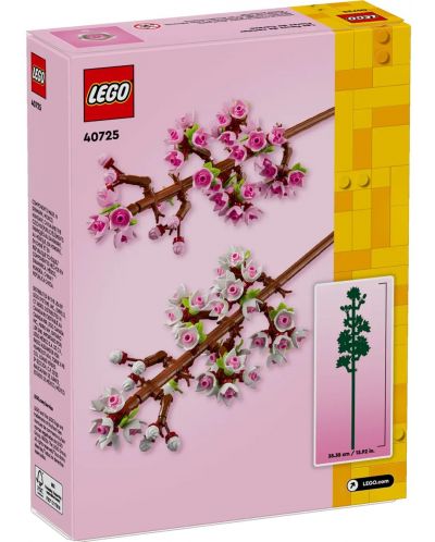Конструктор LEGO - Черешови цветове (40725) - 5