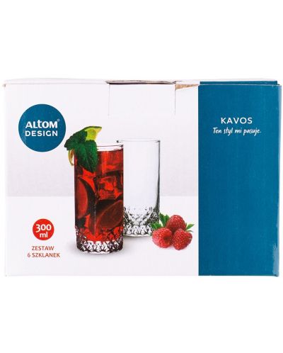 Комплект от 6 чаши ADS - Kavos, 300 ml - 3