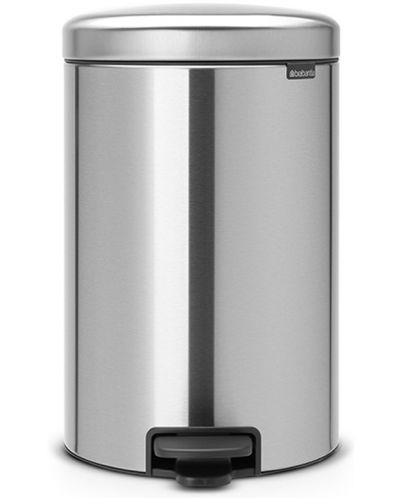 Кош за отпадъци Brabantia - NewIcon, 20 l, Matt Steel - 1