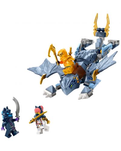 Конструктор LEGO Ninjago - Младият дракон Рию (71810) - 2