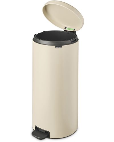 Кош за отпадъци с педал Brabantia - NewIcon, 30 L, бежов - 5