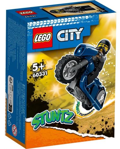 Конструктор LEGO City - Туринг мотоциклет за каскади (60331) - 1