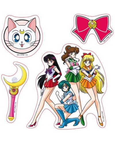 Комплект стикери ABYstyle Animation: Sailor Moon - Sailor Moon - 3