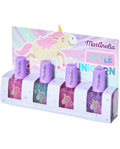Комплект лакове за нокти Martinelia - Little Unicorn, 4 броя - 1