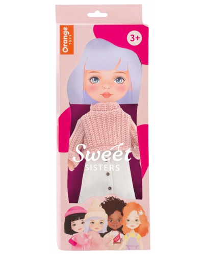 Комплект дрехи за кукла Orange Toys Sweet Sisters - Дънкова пола - 1