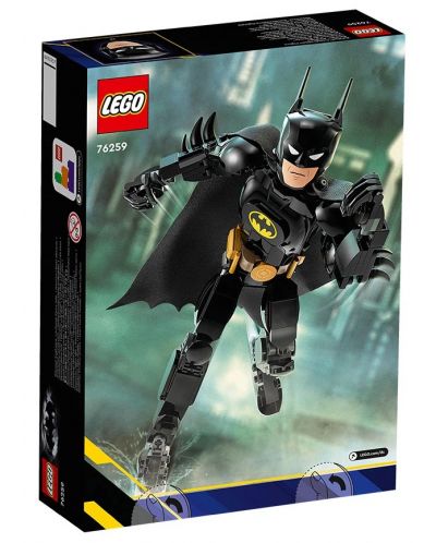 Конструктор LEGO DC Comics Super Heroes - Фигура за изграждане Батман (76259) - 2