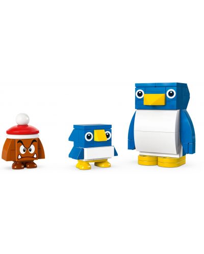 Конструктор допълнение LEGO Super Mario - Снежното приключение на пингвините (71430) - 3