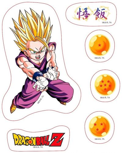 Комплект стикери ABYstyle Animation: Dragon Ball Z - Gohan & Trunks - 2