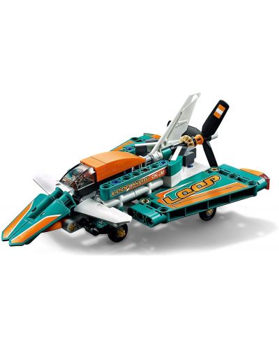 Конструктор LEGO Technic - Състезателен самолет (42117) - 5