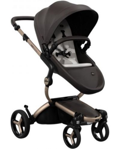 Комбинирана бебешка количка Mima - Xari Max Chocolate Brown - 1