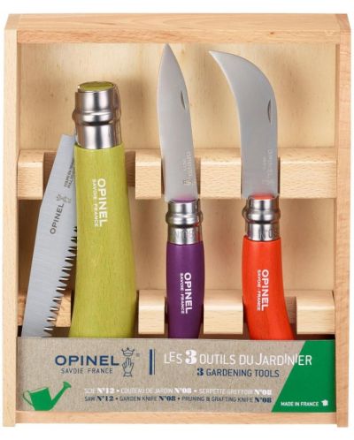 Комплект градински инструменти Opinel - Gardener Box, 3 броя - 2