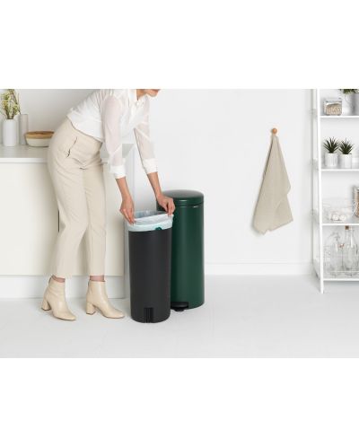 Кош за отпадъци Brabantia - NewIcon, 30 l, Pine Green - 7