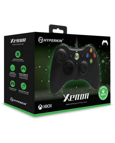 Контролер Hyperkin - Xenon, жичен, черен (Xbox One/Series X/S/PC) - 5