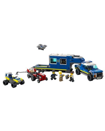 Конструктор LEGO City - Полицейски мобилен команден център в камион (60315) - 3