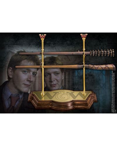 Комплект магически пръчки The Noble Collection Movies: Harry Potter - The Weasley Twins - 2