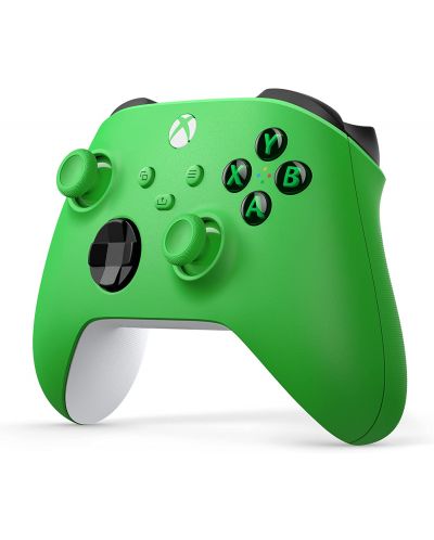Контролер Microsoft - за Xbox, безжичен, Velocity Green - 2