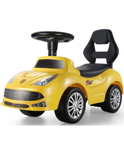 Кола за яздене Fengda - Hot Sport, жълта - 1