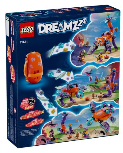 Конструктор LEGO DreamZzz - Животните на Изи (71481) - 2