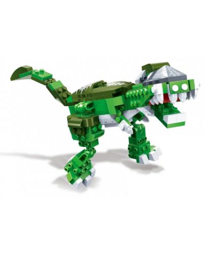 Конструктор BanBao - Зелен динозавър, 135 части - 2