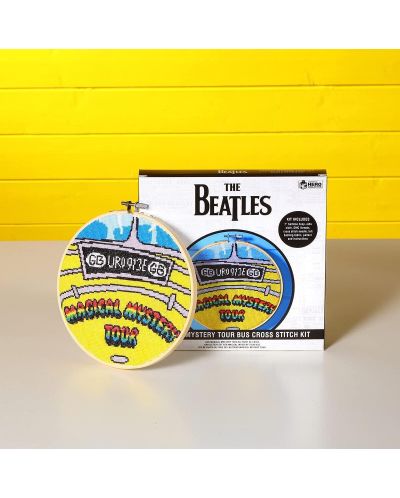 Комплект за бродиране Eaglemoss Music: The Beatles - Magical Mystery Tour Bus - 3