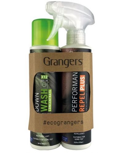 Комплект препарати  Grangers - Down Wash + Performance Repel Plus,  300 + 275 ml - 1