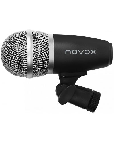 Комплект микрофони за барабани Novox - Drum Set, сребрист/черен - 3