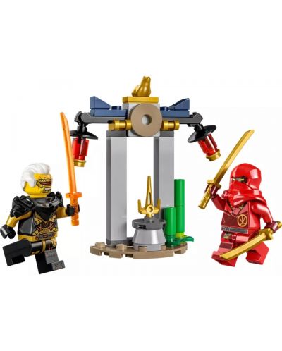 Конструктор LEGO Ninjago - Битката на Кай и Раптън при храма (30650) - 2