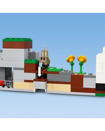 Конструктор LEGO Minecraft - Ранчото на зайците (21181) - 6