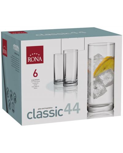 Комплект чаши за вода Rona - Classic 1605, 6 броя x 300 ml - 3