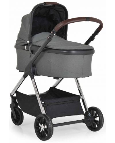 Комбинирана детска количка 3в1 Cangaroo - Empire, тъмносива - 2