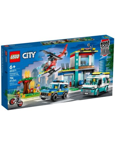 Конструктор LEGO City - Щаб за спешна помощ (60371) - 1