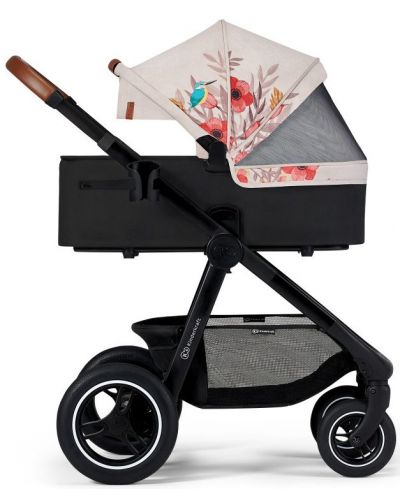 Комбинирана бебешка количка 2 в 1 KinderKraft - Everyday, Птици - 2