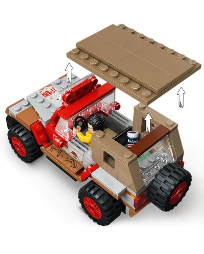 Конструктор LEGO Jurassic World - Засада на дилофозавър (76958) - 5