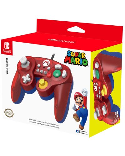 Контролер Hori Battle Pad - Super Mario (Nintendo Switch) - 5
