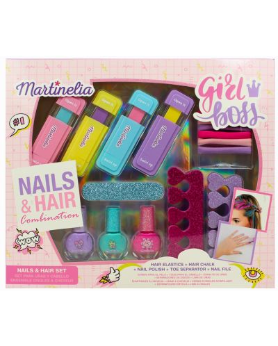 Комплект за коса и нокти Martinelia - Super Girl  - 1