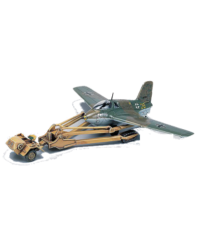 Влекач и военен самолет Academy Me-163B/S Komet (12470) - 1