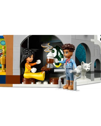 Конструктор LEGO Friends - Ски писта и кафене (41756) - 9