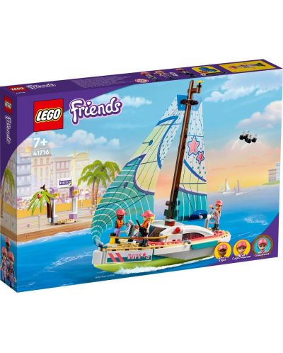 Конструктор LEGO Friends - Платноходното приключение на Stephanie (41716) - 1