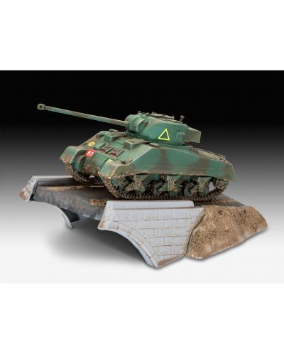 Комплект диорама Revell Военни: Танкове - Sherman Firefly - 5