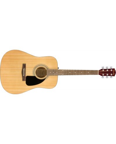 Комплект акустична китара с аксесоари Fender - FA-115, бежов/черен - 2