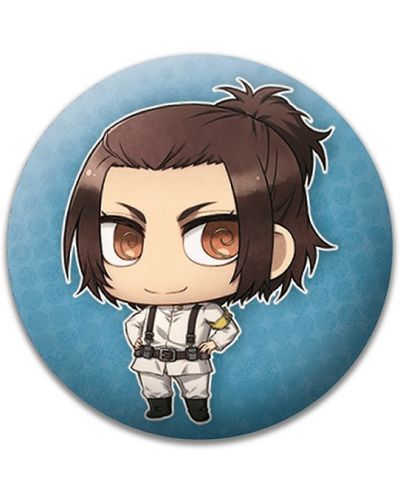 Комплект значки ABYstyle Animation: Attack on Titan - Chibi Characters - 4