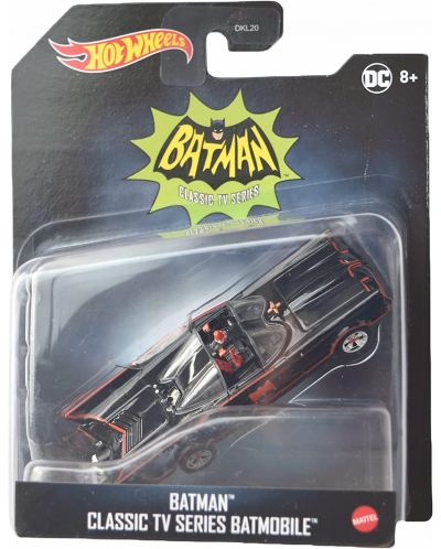 Количка Hot Wheels Batman - Classic Tv series Batmobile - 1