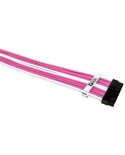Комплект удължителни кабели 1stPlayerg - PKW-001, 0.35 m, розов/бял - 2