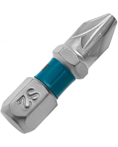 Комплект битове Gross - PZ2 x 25 mm, стомана S2, 10 броя - 2